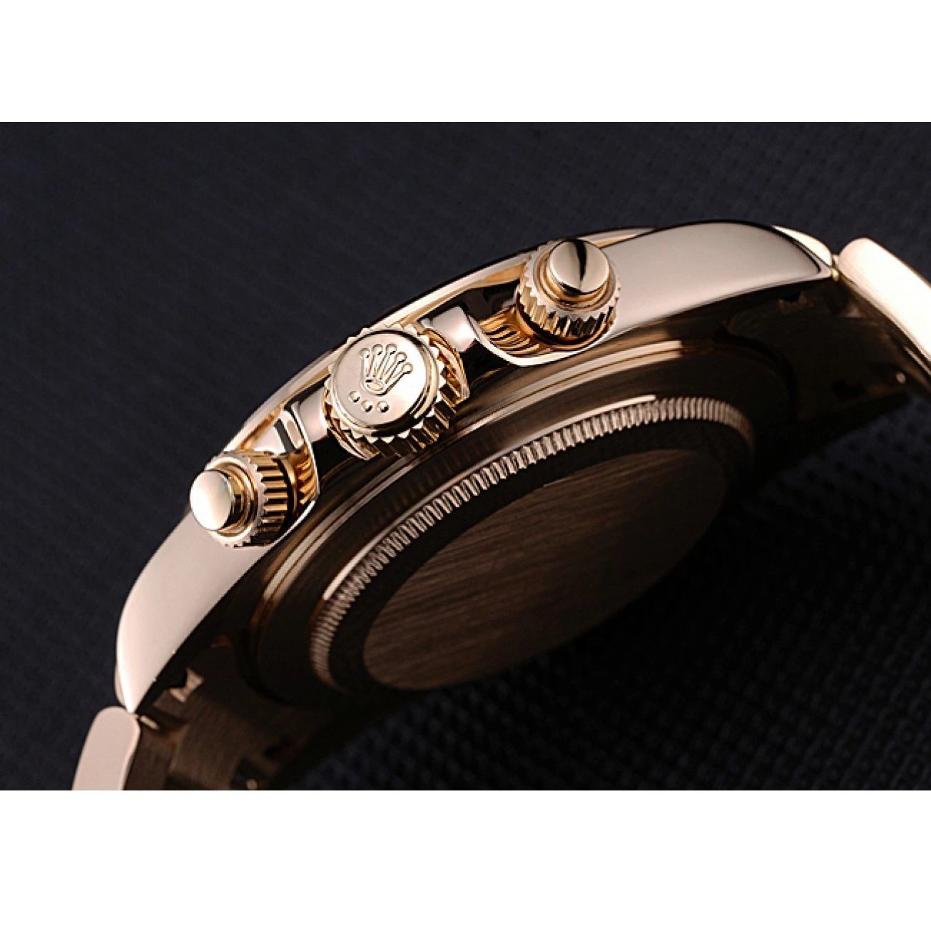 Aaa replica watch with White Black Cosmograph Rolex Gold Daytona 622548 Subdials Bracelet 0717